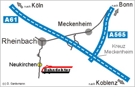 Lageplan Rheinbach