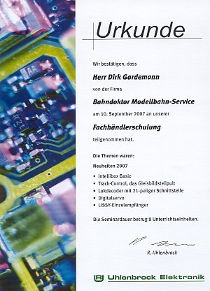 Uhlenbrock Elektronik 2007